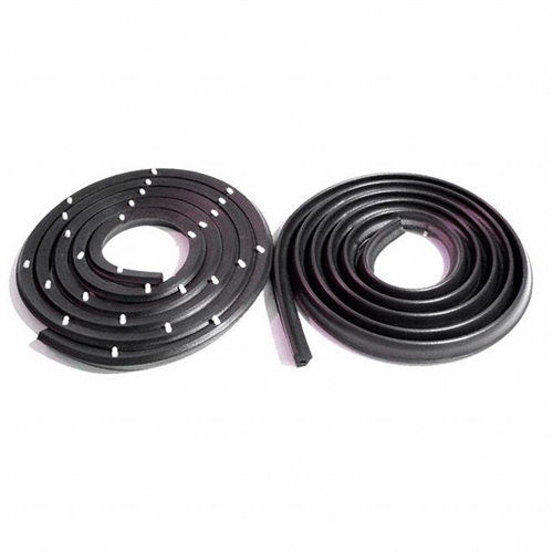 Molded Door Seals with Clips without Molded Ends. For 2-door hardtop and convertible. Each. 108 In.